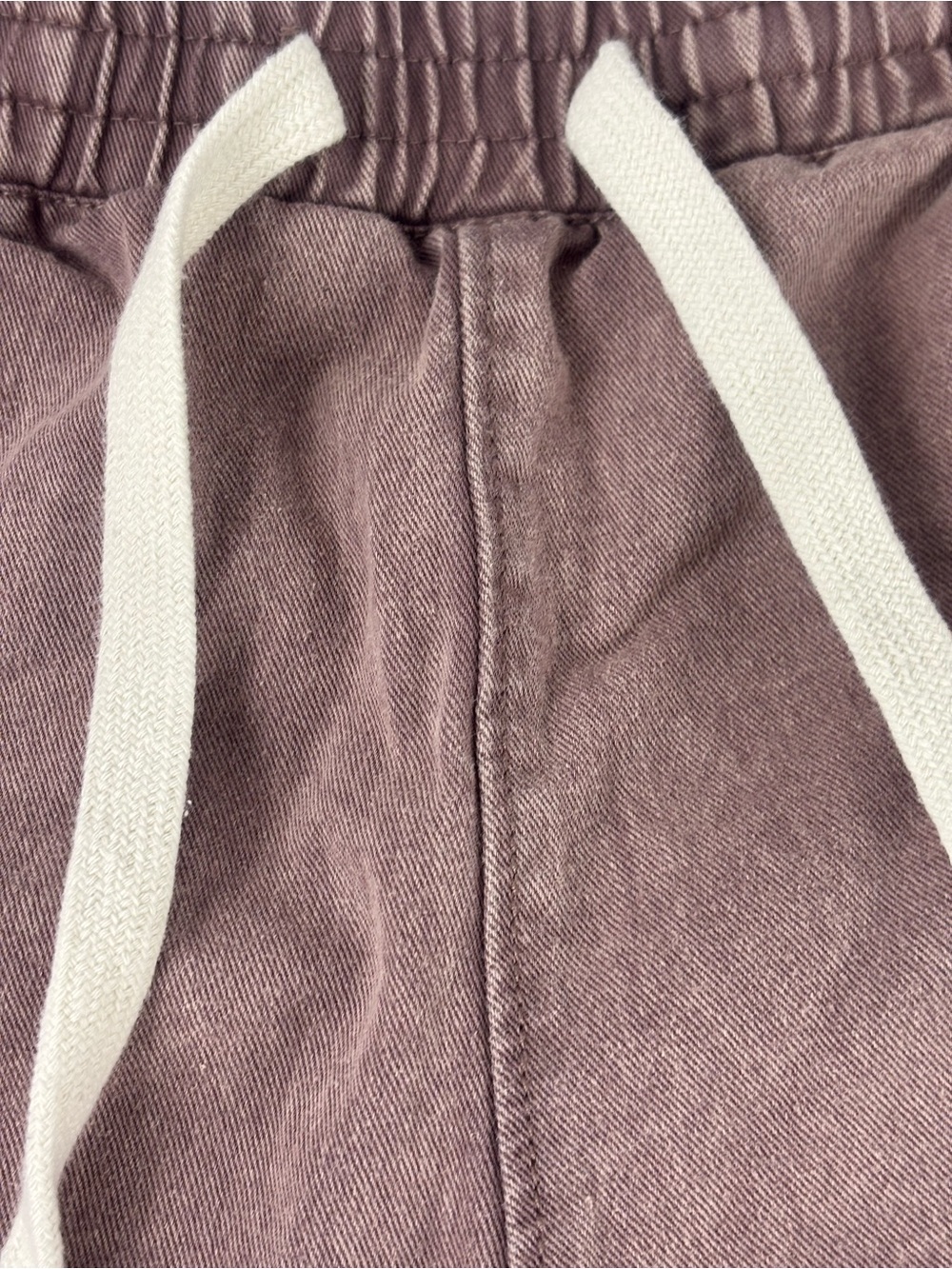 Volcom Women's Brown Drawstring Cotton Shorts - Picture 3 of 5